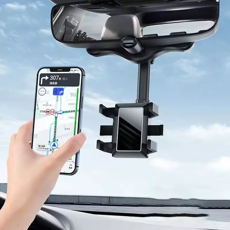 Suporte Universal para Celular no Espelho Retrovisor do Carro