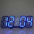 Relógio de Parede Digital LED 3D