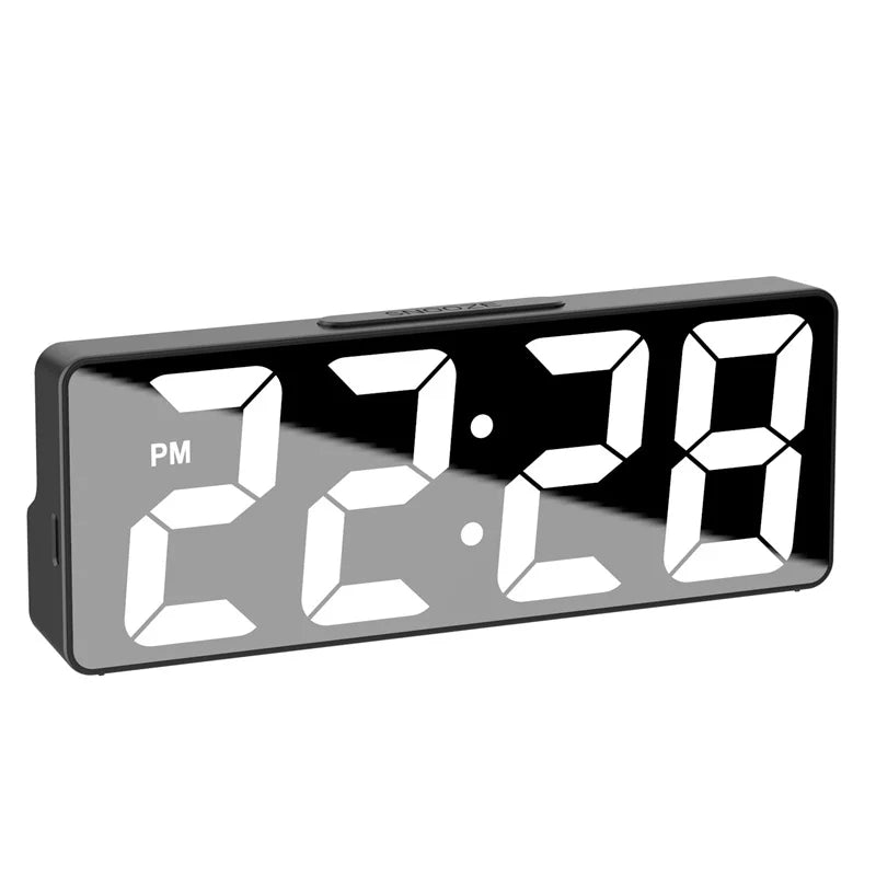 Relógio de Parede Digital LED 3D