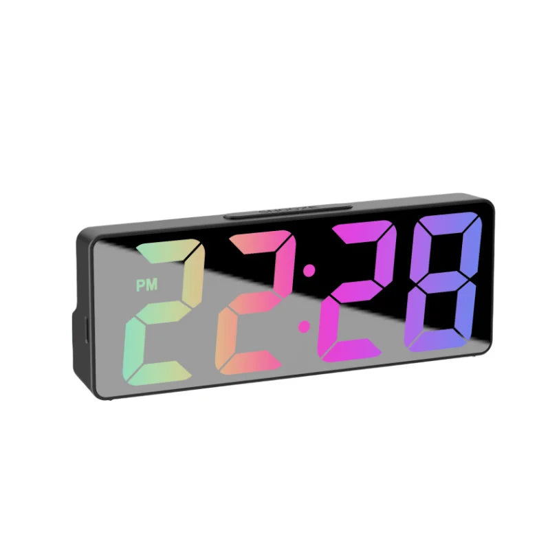Relógio de Parede Digital LED 3D